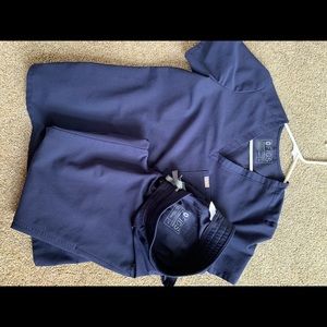 Figs Navy Blue Scrubs